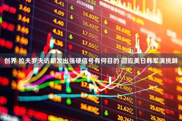 创界 拉夫罗夫访朝发出强硬信号有何目的 回应美日韩军演挑衅