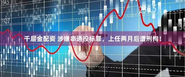 千层金配资 涉嫌串通投标罪，上任两月后遭刑拘！